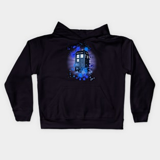 Doctor Who Paint art Kids Hoodie